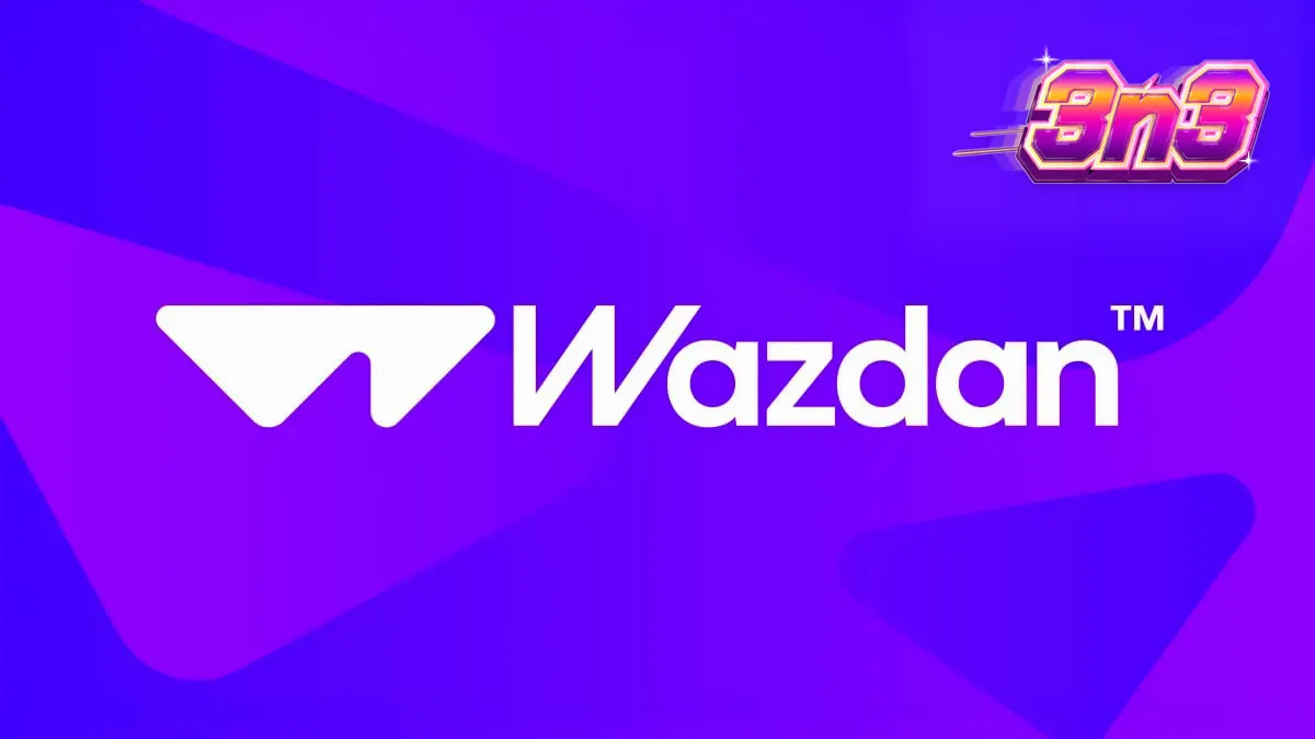 Interface de jogo de slot da Wazdan com elementos de promoção ativos